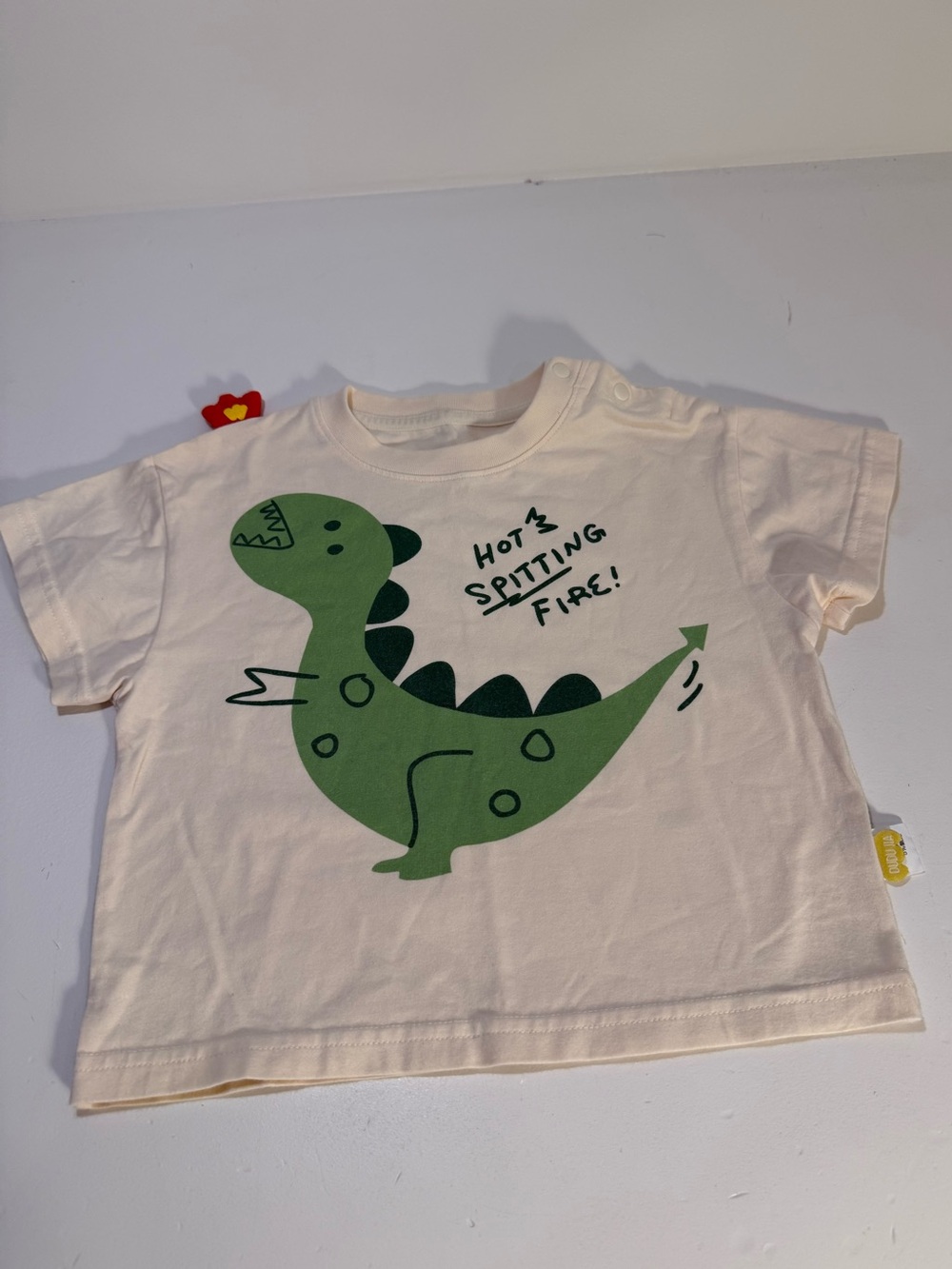 Dudu Jia 12–18M Fire-Breathing Dragon T-Shirt